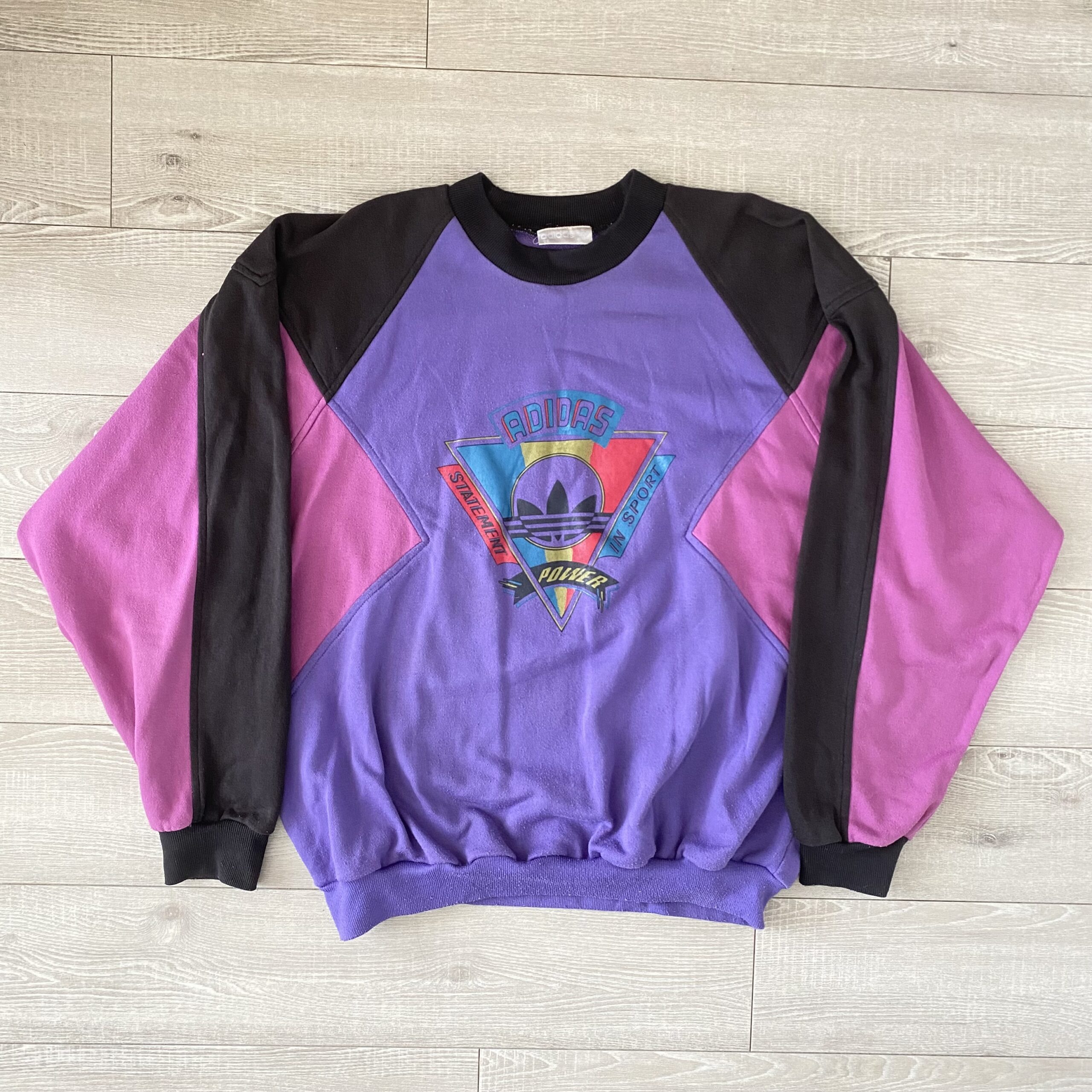 adidas 90's multi color sweat常田大希着用類似モデル - ファッション