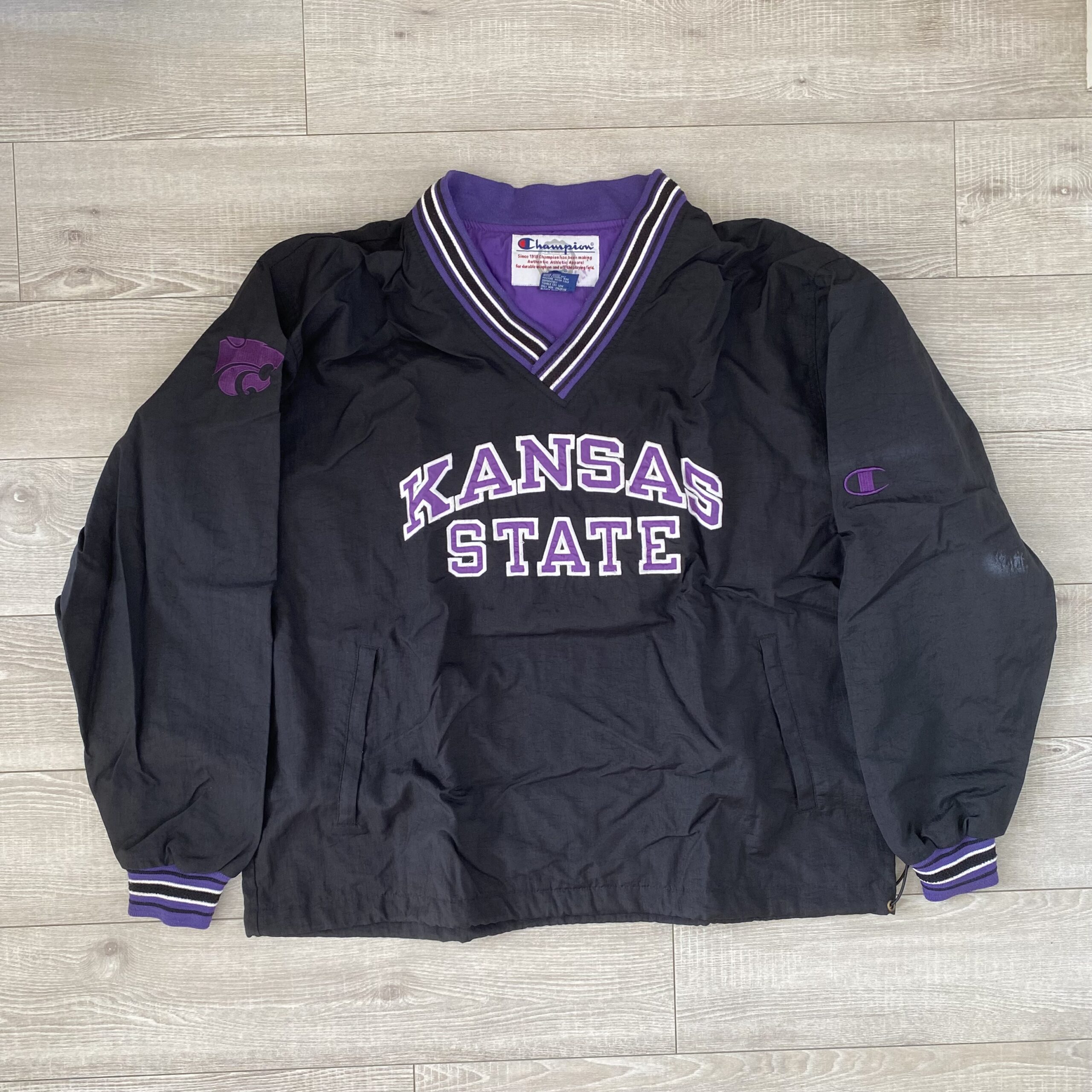 菅田将暉着用の古着KANSAS STATEプルオーバーを買ってみた（champion 