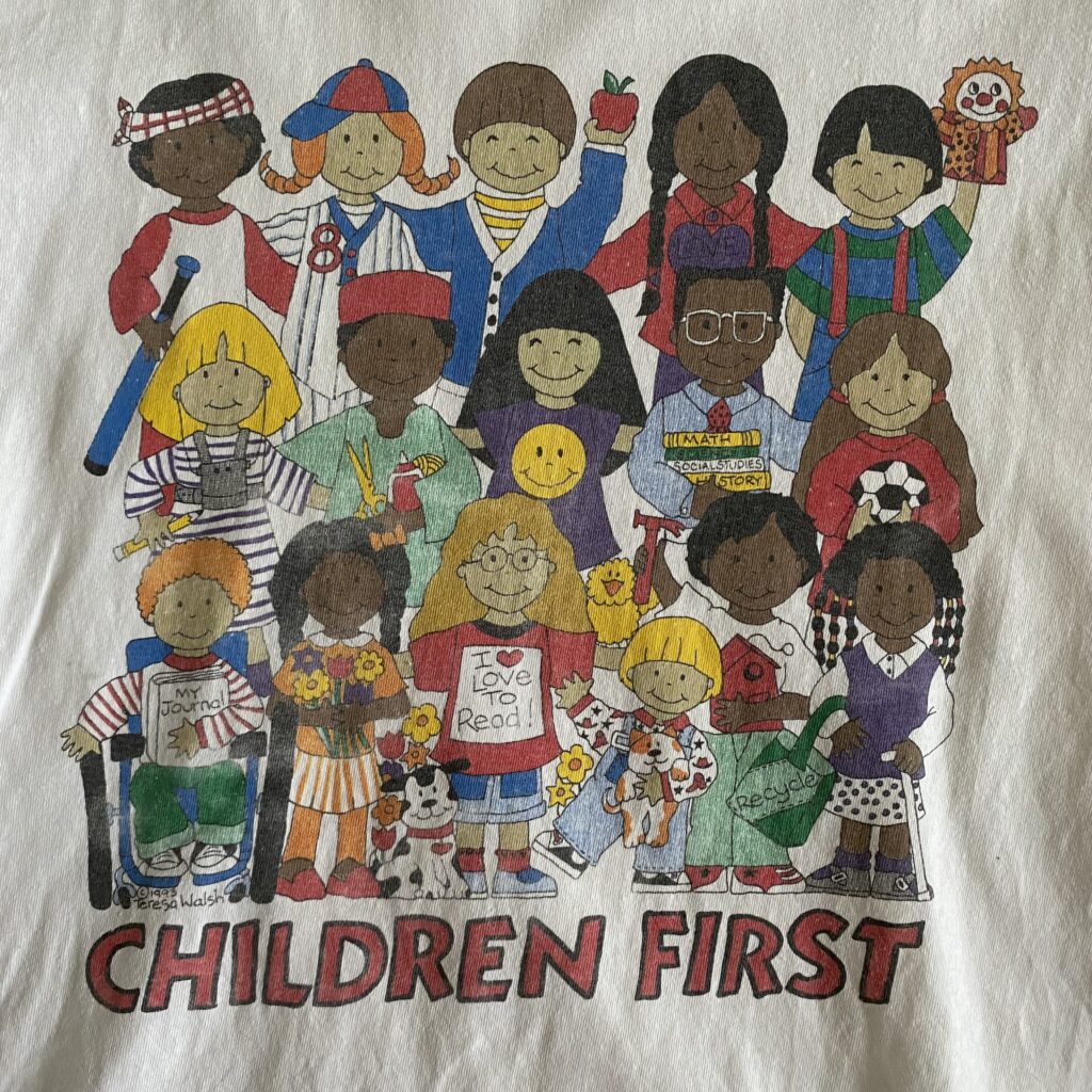 aiko children first Tシャツ　デザイン