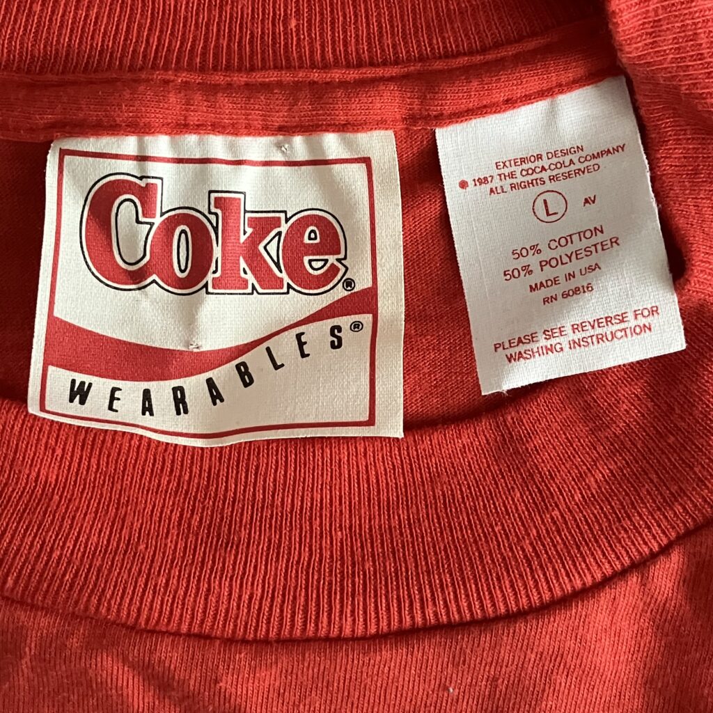 菅田将暉　t着用　コカ・コーラ　コカコーラ　Coca-Cola　coke Tシャツ　80s 