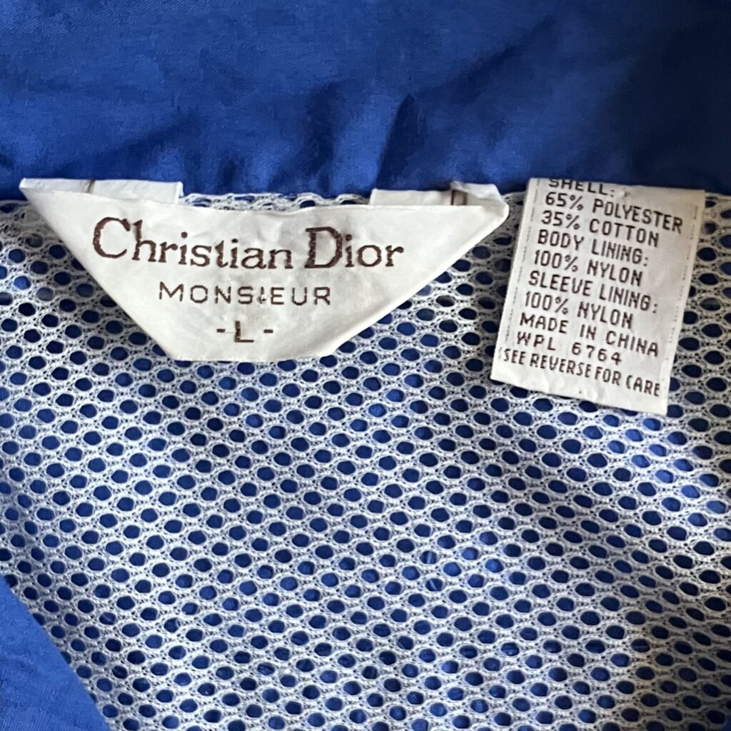 kinggnu 常田大希 ナイロンジャケット ウィンドブレーカー 古着 dior キングヌー MILLENNIUM PARADE ミレニアムパレード タグ