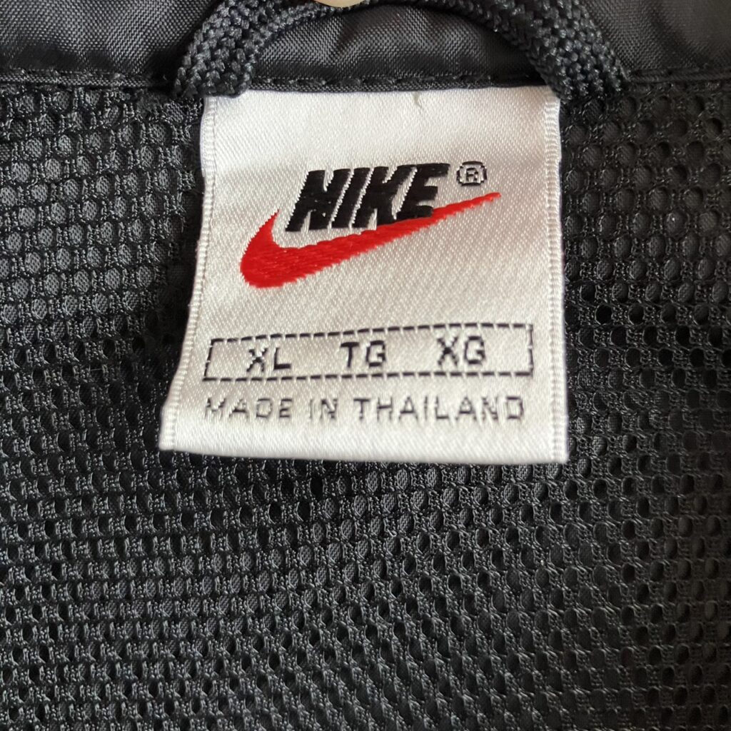nike ナイロンジャケット 90s 00s 白タグ 片岡健太 sumika 着用