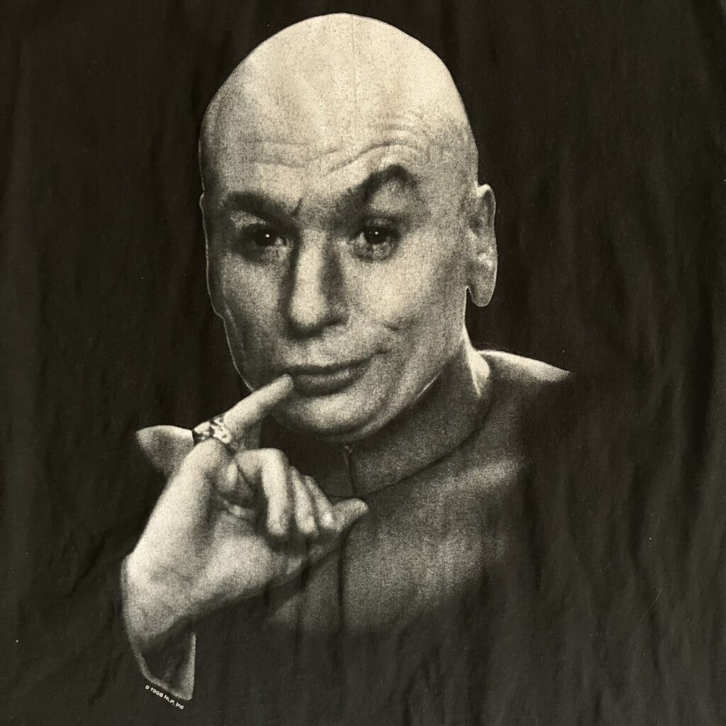 90s 山田レン　着用　dr.evil ドクターイーブル　Tシャツ　anvil  