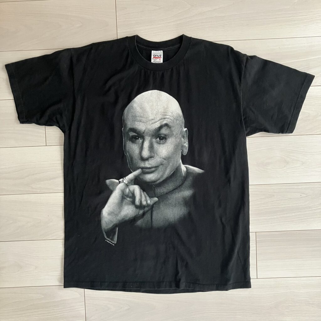 90s 山田レン　着用　dr.evil ドクターイーブル　Tシャツ　anvil  