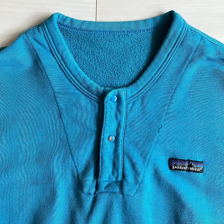 パタゴニア Patagonia ハーフボタンスウェット ヘンリーネック 90s 木村拓哉 キムタク 着用 ビューティフルライフ Beautiful Life