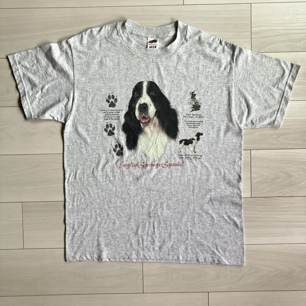 SixTONES　ストーンズ　松村北斗　dog イングリッシュ スプリンガー スパニエル Tシャツ　古着
