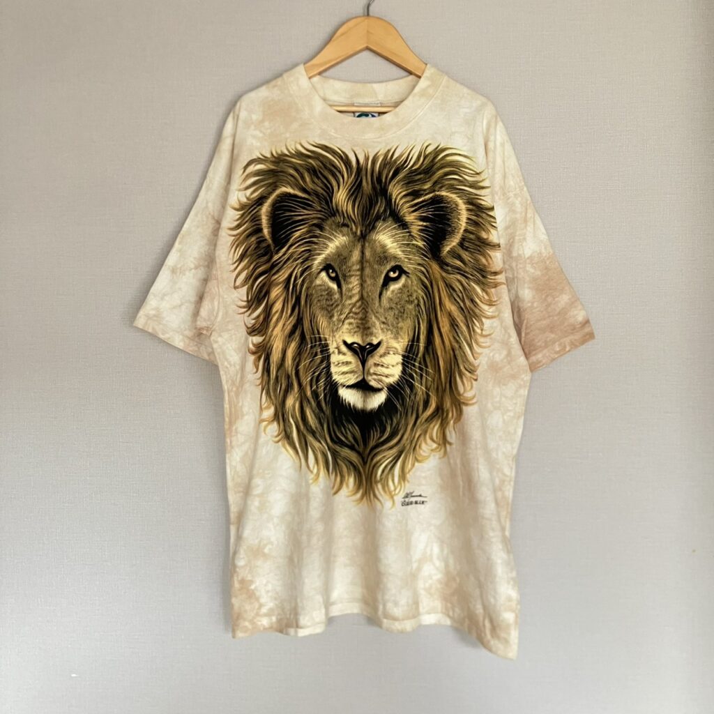 JESSE LIQUID BLUE リキッドブルー　Tシャツ　90s  ライオン　DEV LARGE