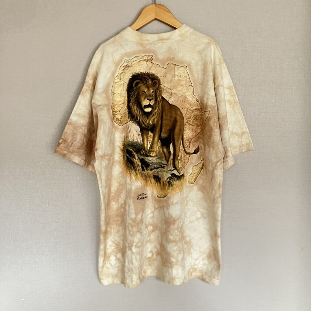 JESSE LIQUID BLUE リキッドブルー　Tシャツ　90s  ライオン　DEV LARGE