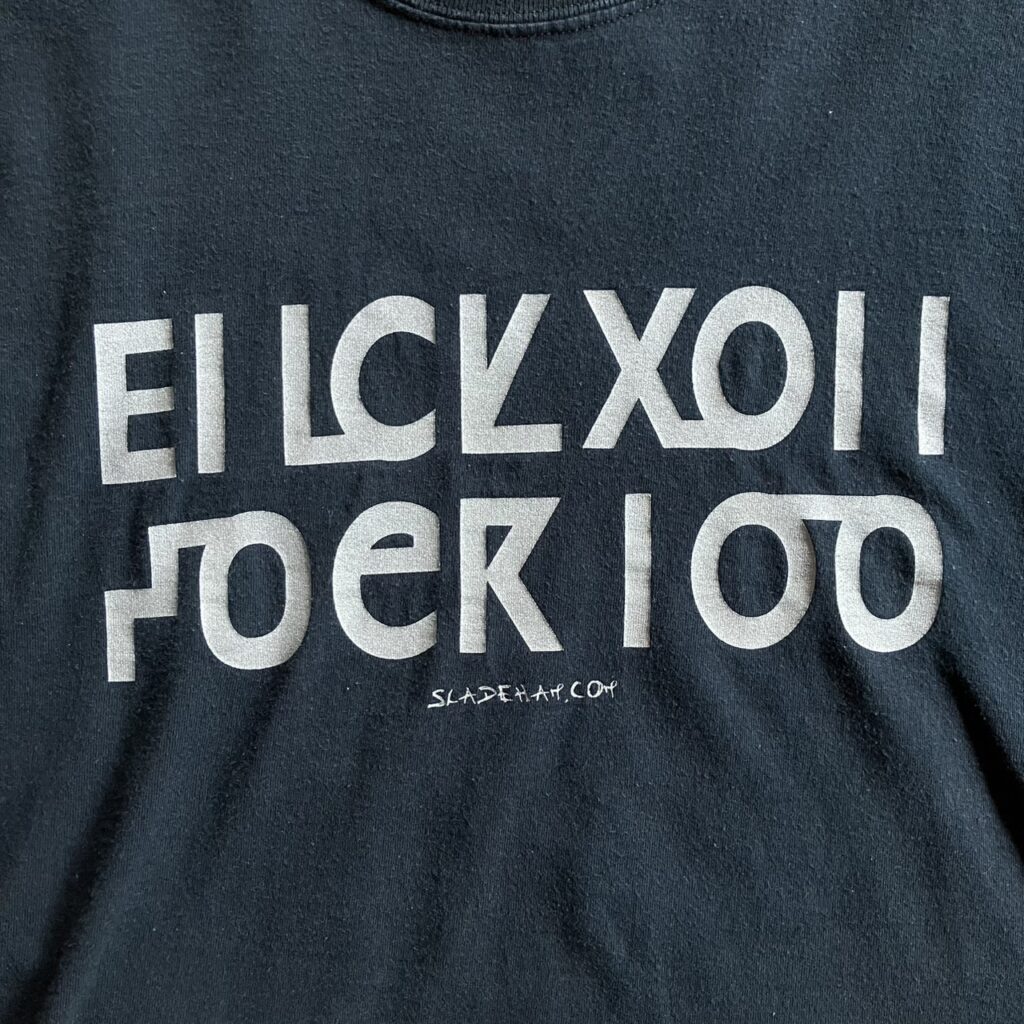 f* you t shirt Slade Ham・00s GILDAN XL