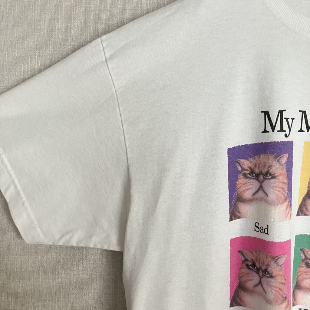 TWICE momo モモ　Tシャツ　my many moods cat 古着　sun drop