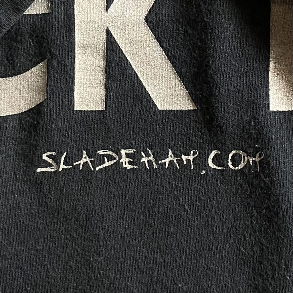 f* you t shirt Slade Ham・00s GILDAN XL